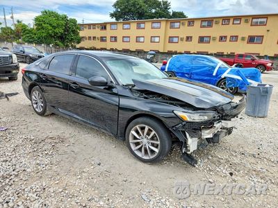 Czwarte zdjęcie samochodu z boku: 2021 HONDA ACCORD LX VIN:1HGCV1F19MA120482 - miniatura