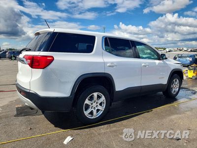 Trzecie zdjęcie samochodu z tyłu: 2019 GMC ACADIA SL VIN:1GKKNJLA9KZ193434 - miniatura