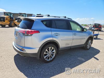 Trzecie zdjęcie samochodu z tyłu: 2017 TOYOTA RAV4 HV LIMITED VIN:JTMDJREV7HD072406 - miniatura