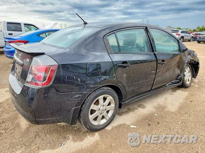 Trzecie zdjęcie samochodu z tyłu: 2010 NISSAN SENTRA 2.0 VIN:3N1AB6AP0AL689753 - miniatura