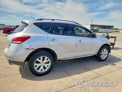 Trzecie zdjęcie samochodu z tyłu: 2012 NISSAN MURANO S VIN:JN8AZ1MW1CW214399 - miniatura