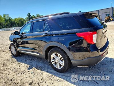 Drugie zdjęcie samochodu z przodu: 2021 FORD EXPLORER XLT VIN:1FMSK8DH4MGA09892 - miniatura