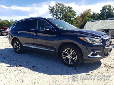 Czwarte zdjęcie samochodu z boku: 2020 INFINITI QX60 LUXE VIN:5N1DL0MMXLC500395 - miniatura