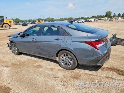 Drugie zdjęcie samochodu z przodu: 2025 HYUNDAI ELANTRA HYBRID BLUE VIN:KMHLM4DJ7SU153378 - miniatura