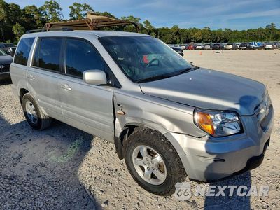 Czwarte zdjęcie samochodu z boku: 2008 HONDA PILOT EXL VIN:5FNYF28578B000961 - miniatura