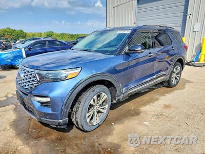 2020 FORD EXPLORER PLATINUM 1FM5K8HC2LGA76727 - główne zdjęcie licytacji z USA - miniatura