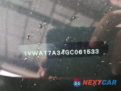 Zdjęcie 12 z 12 samochodu: 2016 VOLKSWAGEN PASSAT S VIN:1VWAT7A34GC061533 - miniatura