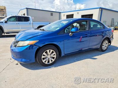 2012 HONDA CIVIC LX 2HGFB2F54CH533800 - główne zdjęcie licytacji z USA - miniatura