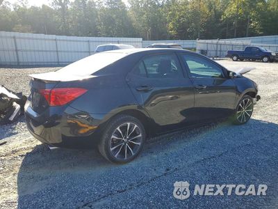 Trzecie zdjęcie samochodu z tyłu: 2019 TOYOTA COROLLA SE VIN:2T1BURHEXKC240439 - miniatura