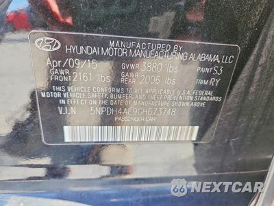 Zdjęcie 13 z 13 samochodu: 2016 HYUNDAI ELANTRA VALUE EDITION VIN:5NPDH4AE9GH673748 - miniatura