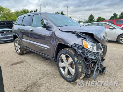 Czwarte zdjęcie samochodu z boku: 2014 JEEP GRAND CHEROKEE LIMITED VIN:1C4RJFBG0EC395479 - miniatura