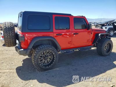 Trzecie zdjęcie samochodu z tyłu: 2019 JEEP WRANGLER UNLIMITED RUBICON VIN:1C4HJXFG2KW584723 - miniatura
