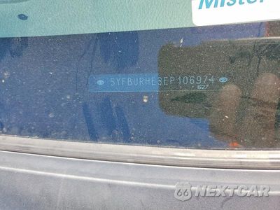 Zdjęcie 13 z 13 samochodu: 2014 TOYOTA COROLLA L VIN:5YFBURHE3EP106974 - miniatura