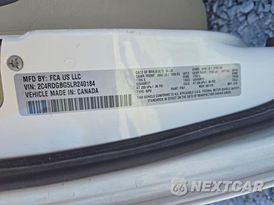 Zdjęcie 13 z 13 samochodu: 2020 DODGE GRAND CARAVAN SE VIN:2C4RDGBG5LR240184 - miniatura