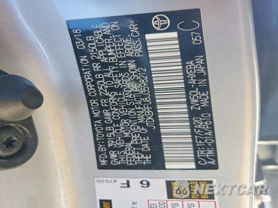 Zdjęcie 13 z 13 samochodu: 2018 TOYOTA PRIUS ONE VIN:JTDKBRFU8J3598212 - miniatura
