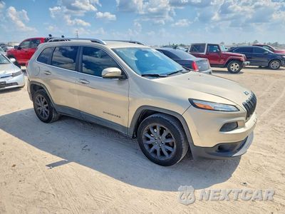 Czwarte zdjęcie samochodu z boku: 2015 JEEP CHEROKEE LIMITED VIN:1C4PJLDS2FW670681 - miniatura