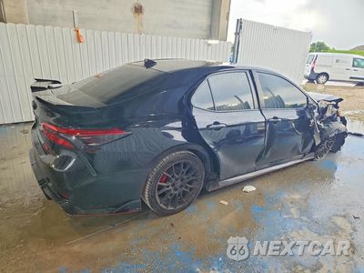 Trzecie zdjęcie samochodu z tyłu: 2022 TOYOTA CAMRY TRD VIN:4T1KZ1AK3NU066638 - miniatura