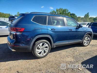 Trzecie zdjęcie samochodu z tyłu: 2021 VOLKSWAGEN ATLAS SE VIN:1V2KR2CAXMC564580 - miniatura