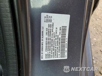 Zdjęcie 13 z 13 samochodu: 2018 HONDA ODYSSEY EXL VIN:5FNRL6H79JB078993 - miniatura