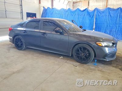 Czwarte zdjęcie samochodu z boku: 2023 HONDA CIVIC SPORT VIN:2HGFE2F53PH500123 - miniatura