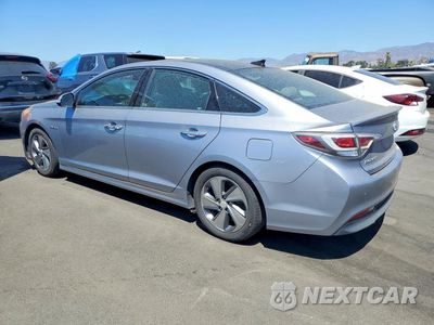 Drugie zdjęcie samochodu z przodu: 2016 HYUNDAI SONATA HYBRID LIMITED VIN:KMHE34L18GA027567 - miniatura
