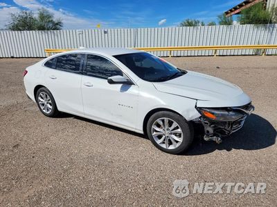 Czwarte zdjęcie samochodu z boku: 2019 CHEVROLET MALIBU LT VIN:1G1ZD5ST5KF105108 - miniatura