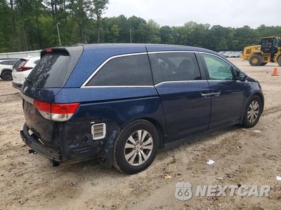 Trzecie zdjęcie samochodu z tyłu: 2016 HONDA ODYSSEY EXL VIN:5FNRL5H65GB035438 - miniatura