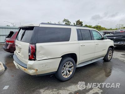 Trzecie zdjęcie samochodu z tyłu: 2015 GMC YUKON XL K1500 SLT VIN:1GKS2HKC3FR136396 - miniatura