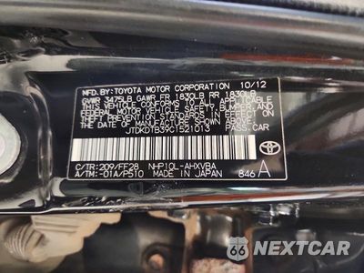 Zdjęcie 12 z 12 samochodu: 2012 TOYOTA PRIUS C TWO VIN:JTDKDTB39C1521013 - miniatura