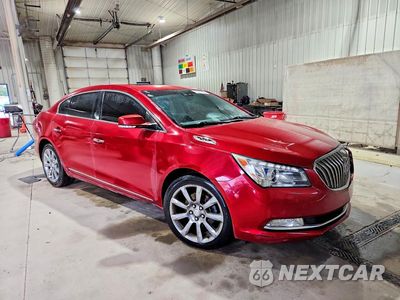 Czwarte zdjęcie samochodu z boku: 2014 BUICK LACROSSE PREMIUM VIN:1G4GD5G35EF124524 - miniatura