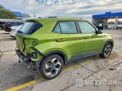 Trzecie zdjęcie samochodu z tyłu: 2024 HYUNDAI VENUE SEL VIN:KMHRC8A33RU289124 - miniatura