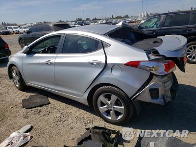 Drugie zdjęcie samochodu z przodu: 2013 HYUNDAI ELANTRA GLS VIN:5NPDH4AE4DH341227 - miniatura