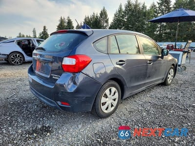 Trzecie zdjęcie samochodu z tyłu: 2013 SUBARU IMPREZA VIN:JF1GPAA69DH871043 - miniatura