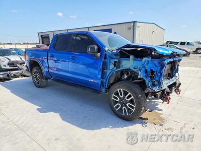 Czwarte zdjęcie samochodu z boku: 2024 GMC SIERRA K1500 AT4 VIN:3GTUUEEL2RG272418 - miniatura