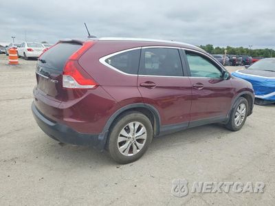 Trzecie zdjęcie samochodu z tyłu: 2014 HONDA CR-V EXL VIN:5J6RM4H78EL076389 - miniatura