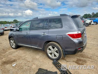 Drugie zdjęcie samochodu z przodu: 2013 TOYOTA HIGHLANDER LIMITED VIN:5TDDK3EH1DS242729 - miniatura