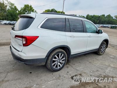 Trzecie zdjęcie samochodu z tyłu: 2022 HONDA PILOT EXL VIN:5FNYF6H51NB006399 - miniatura