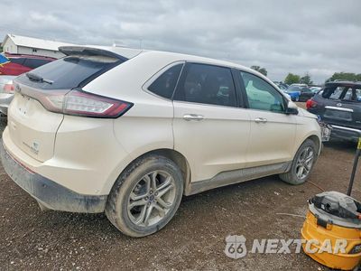 Trzecie zdjęcie samochodu z tyłu: 2016 FORD EDGE TITANIUM VIN:2FMPK4K91GBB92691 - miniatura