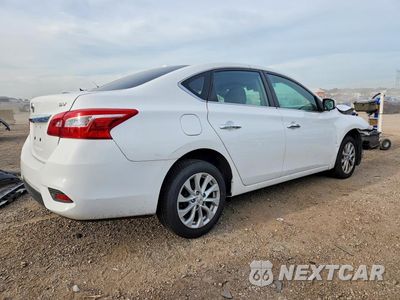 Trzecie zdjęcie samochodu z tyłu: 2019 NISSAN SENTRA SV VIN:3N1AB7AP5KY298589 - miniatura