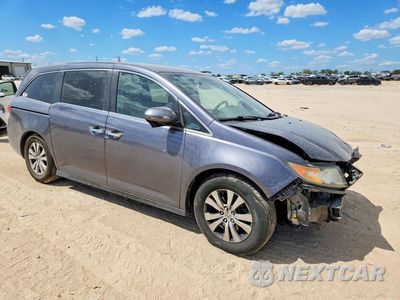 Czwarte zdjęcie samochodu z boku: 2015 HONDA ODYSSEY EX VIN:5FNRL5H49FB085627 - miniatura