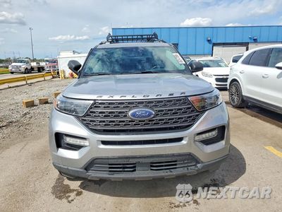 Piąte zdjęcie samochodu w środku: 2021 FORD EXPLORER XLT VIN:1FMSK8DH5MGA94029 - miniatura