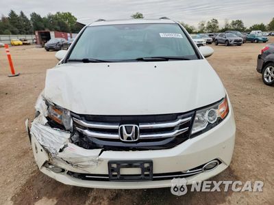 Piąte zdjęcie samochodu w środku: 2014 HONDA ODYSSEY TOURING VIN:5FNRL5H94EB024731 - miniatura