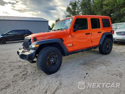2020 JEEP WRANGLER UNLIMITED SPORT 1C4HJXDN2LW266104 - główne zdjęcie licytacji z USA - miniatura
