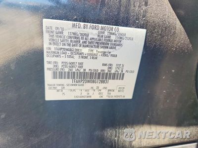 Zdjęcie 13 z 13 samochodu: 2011 FORD TAURUS SE VIN:1FAHP2DW0BG128831 - miniatura