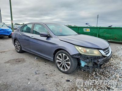 Czwarte zdjęcie samochodu z boku: 2015 HONDA ACCORD SPORT VIN:1HGCR2F53FA271124 - miniatura