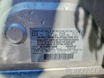 Zdjęcie 12 z 12 samochodu: 2015 NISSAN VERSA NOTE SV VIN:3N1CE2CP0FL405096 - miniatura