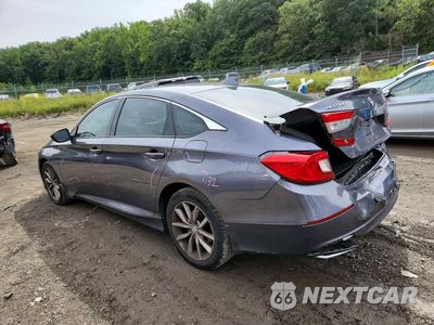 Drugie zdjęcie samochodu z przodu: 2021 HONDA ACCORD LX VIN:1HGCV1F10MA077179 - miniatura