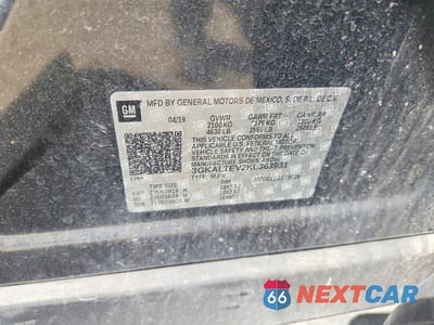 Zdjęcie 13 z 13 samochodu: 2019 GMC TERRAIN SLE VIN:3GKALTEV2KL363931 - miniatura