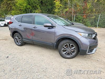 Czwarte zdjęcie samochodu z boku: 2020 HONDA CR-V EX VIN:2HKRW2H57LH669438 - miniatura