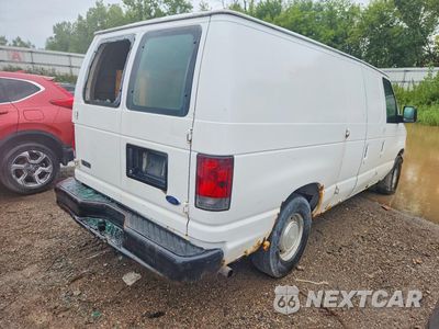 Trzecie zdjęcie samochodu z tyłu: 2003 FORD ECONOLINE E150 VAN VIN:1FTRE14283HA54243 - miniatura